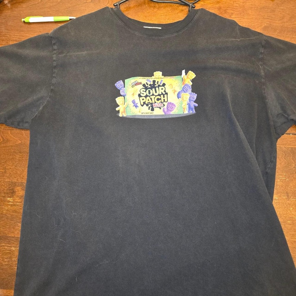 Kith x Sour Patch Kids black cotton tee